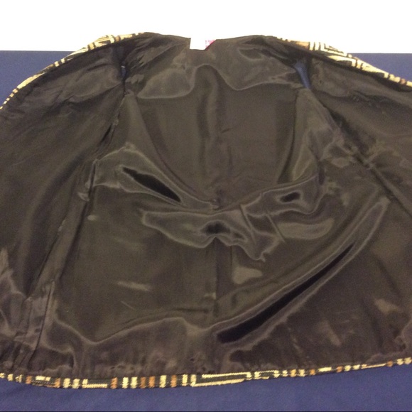 Vintage Aladdin carpet bag tapestry vest size small - Picture 7 of 10